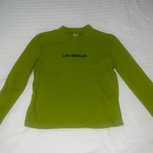 SHEIN Green Long sleeve Shirt